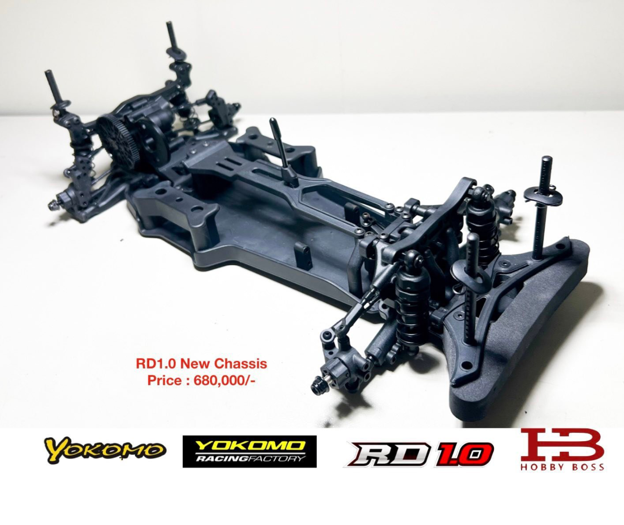 Rookie Drift RD1.0 Fully Assembled Chassis Kit ဓာတ်ပုံ 1